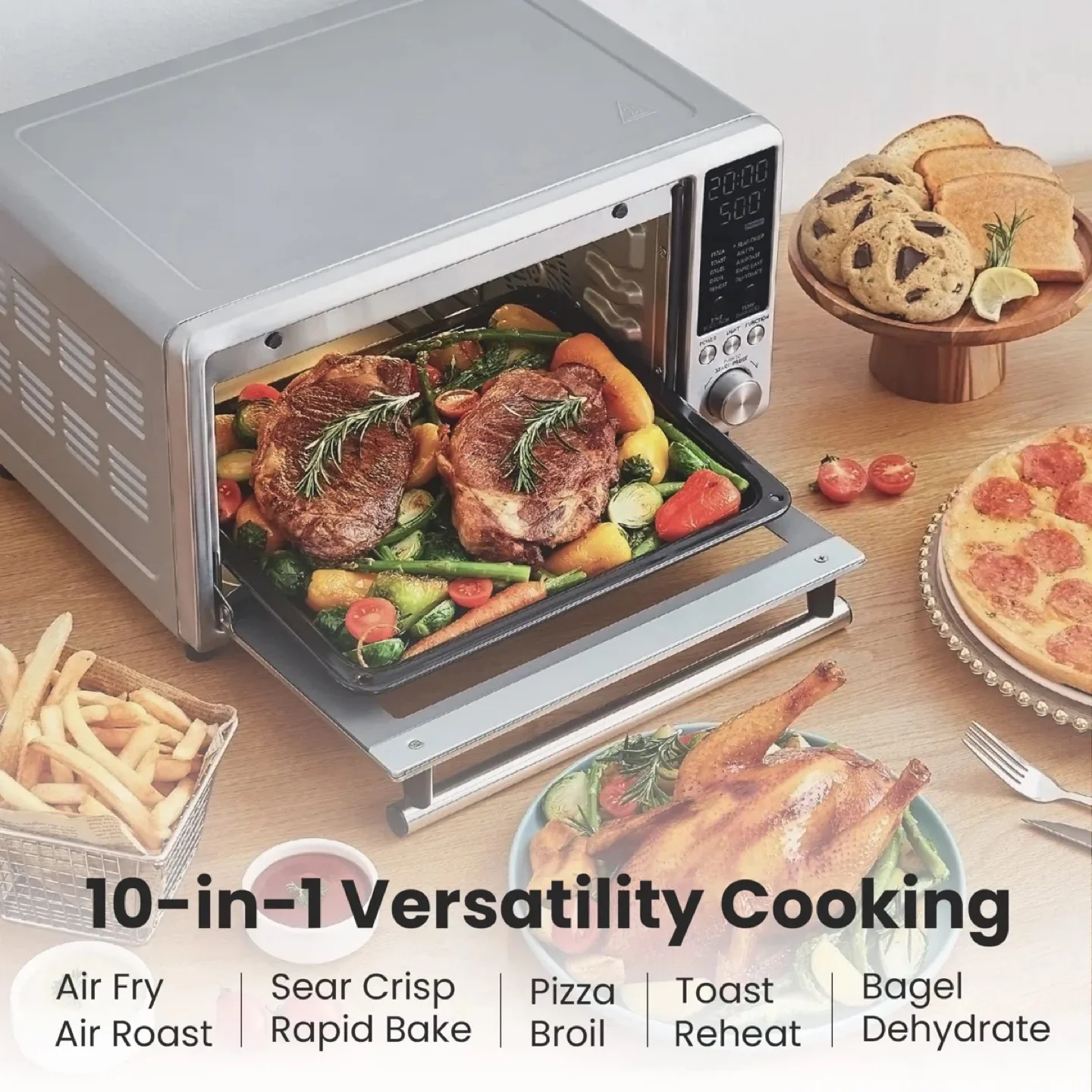 COMFEE CFO-SA231 Air Fryer Toaster Oven Combo thumbnail