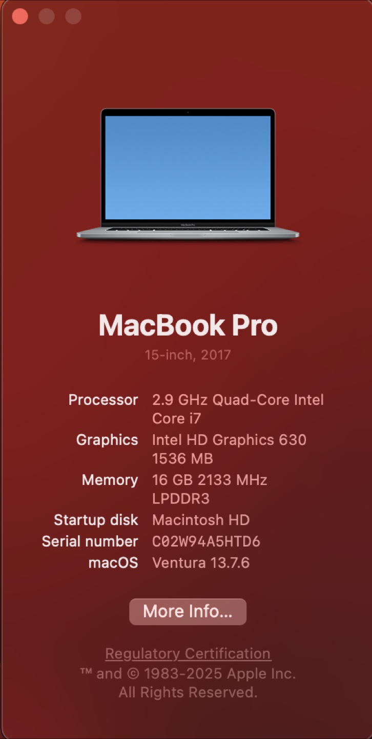 MacBook Pro 15-inch, 2017 - photo 4