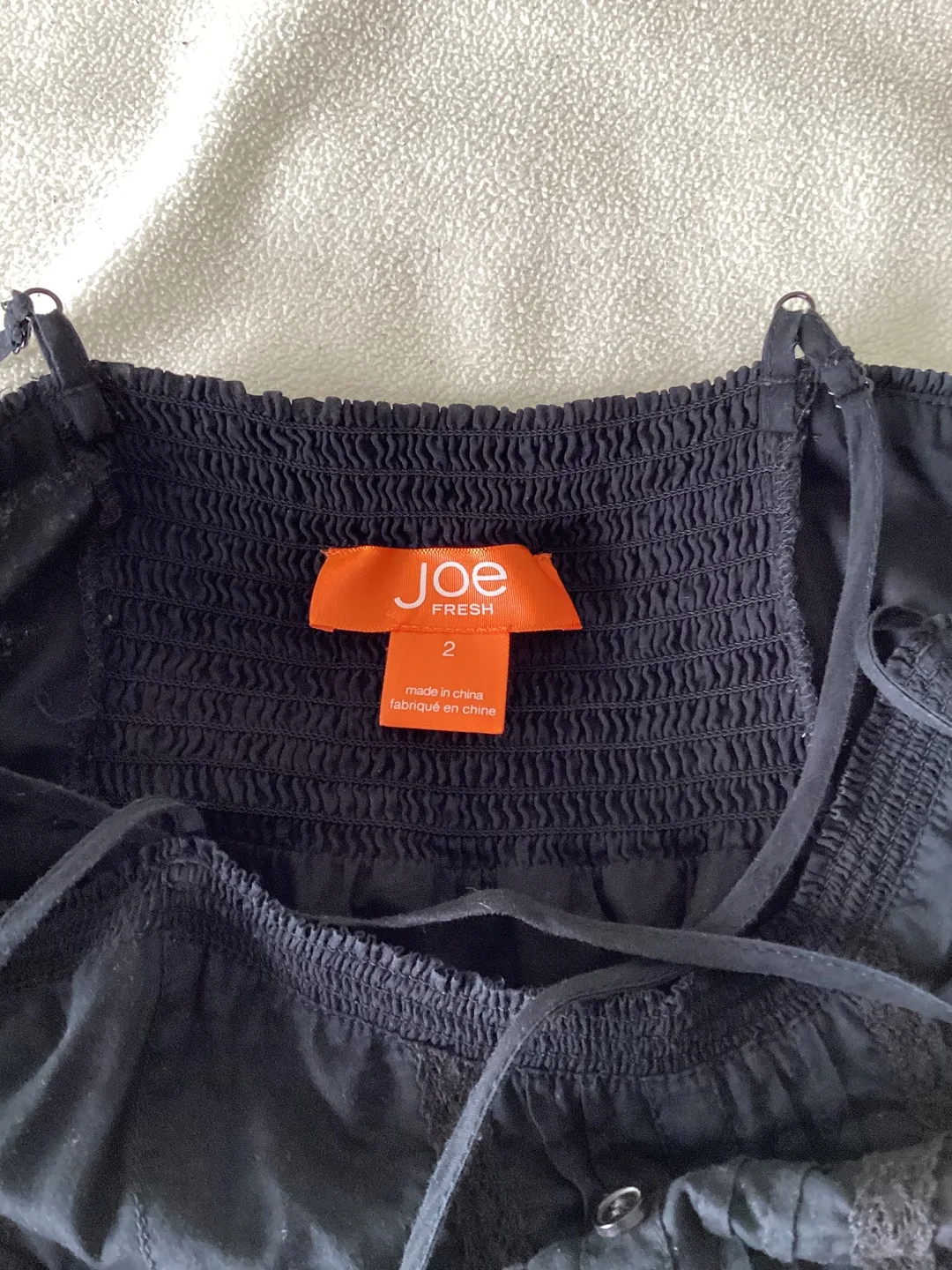 JOE FRESH BLACK SUNDRESS image indicator(4)