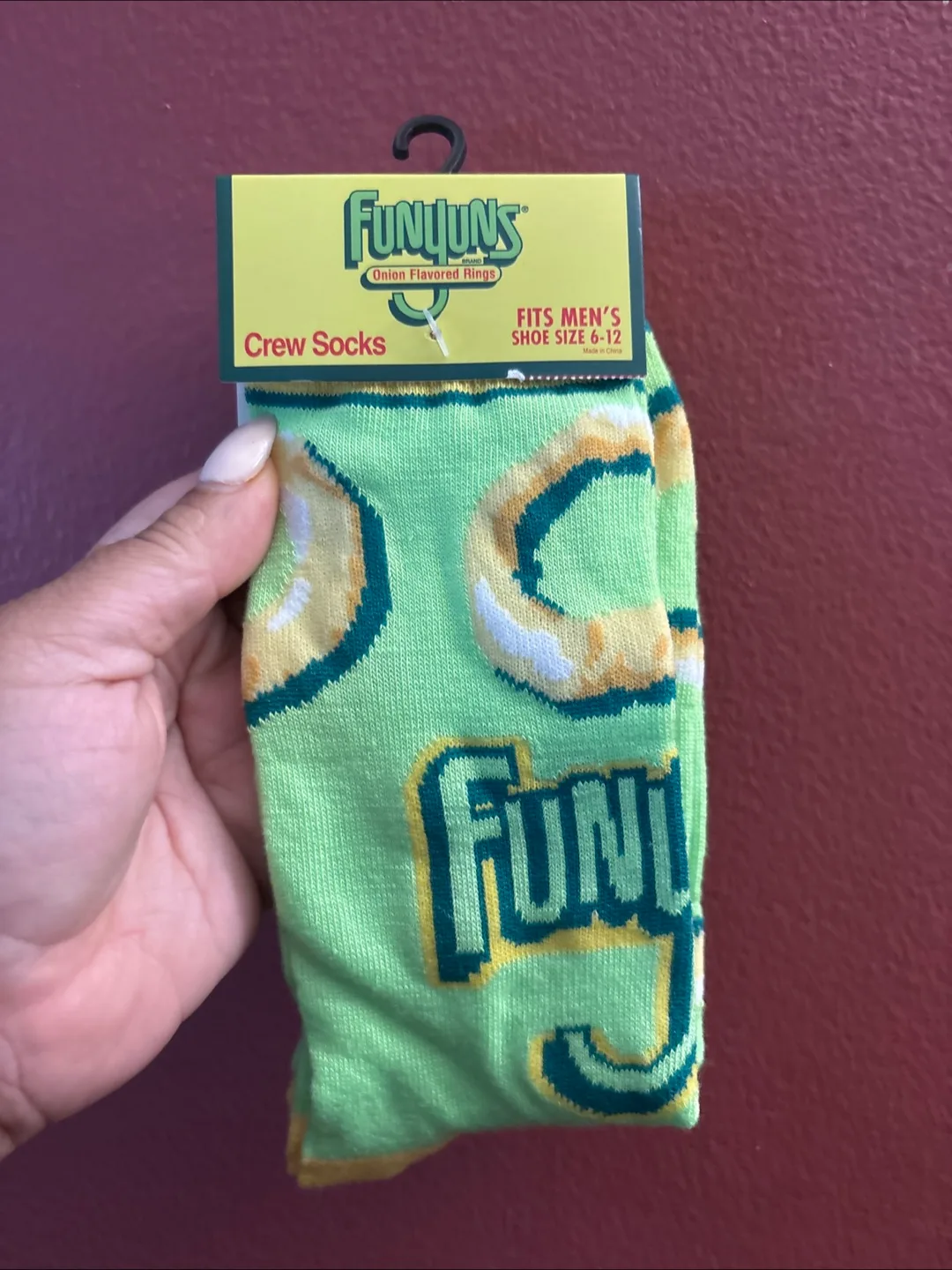 Collectible Funyuns Crew Socks - Fits Men's Shoe Size 6-12 thumbnail