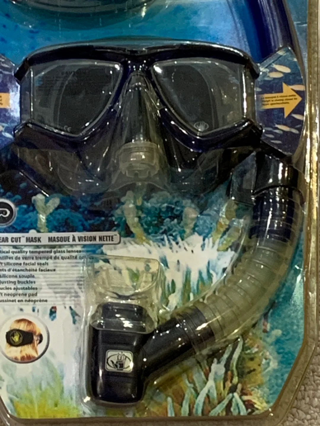 Body Glove Silicone Series Snorkeling Set mask snorkel image indicator(2)