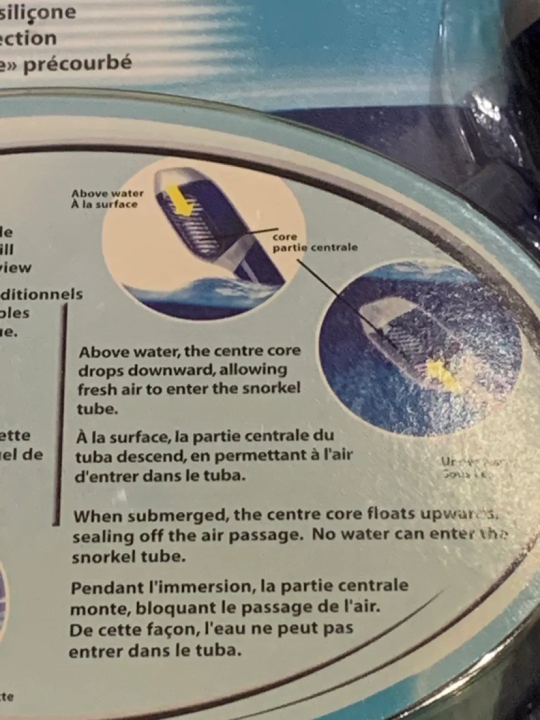 Body Glove Silicone Series Snorkeling Set mask snorkel image indicator(5)