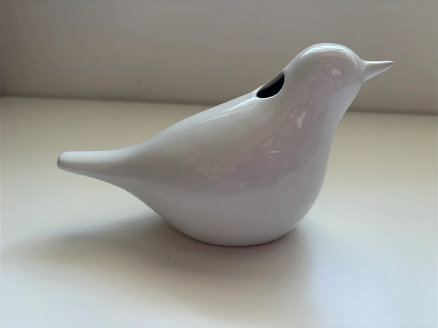 Tagus Torres Collection Bird Vase - White thumbnail