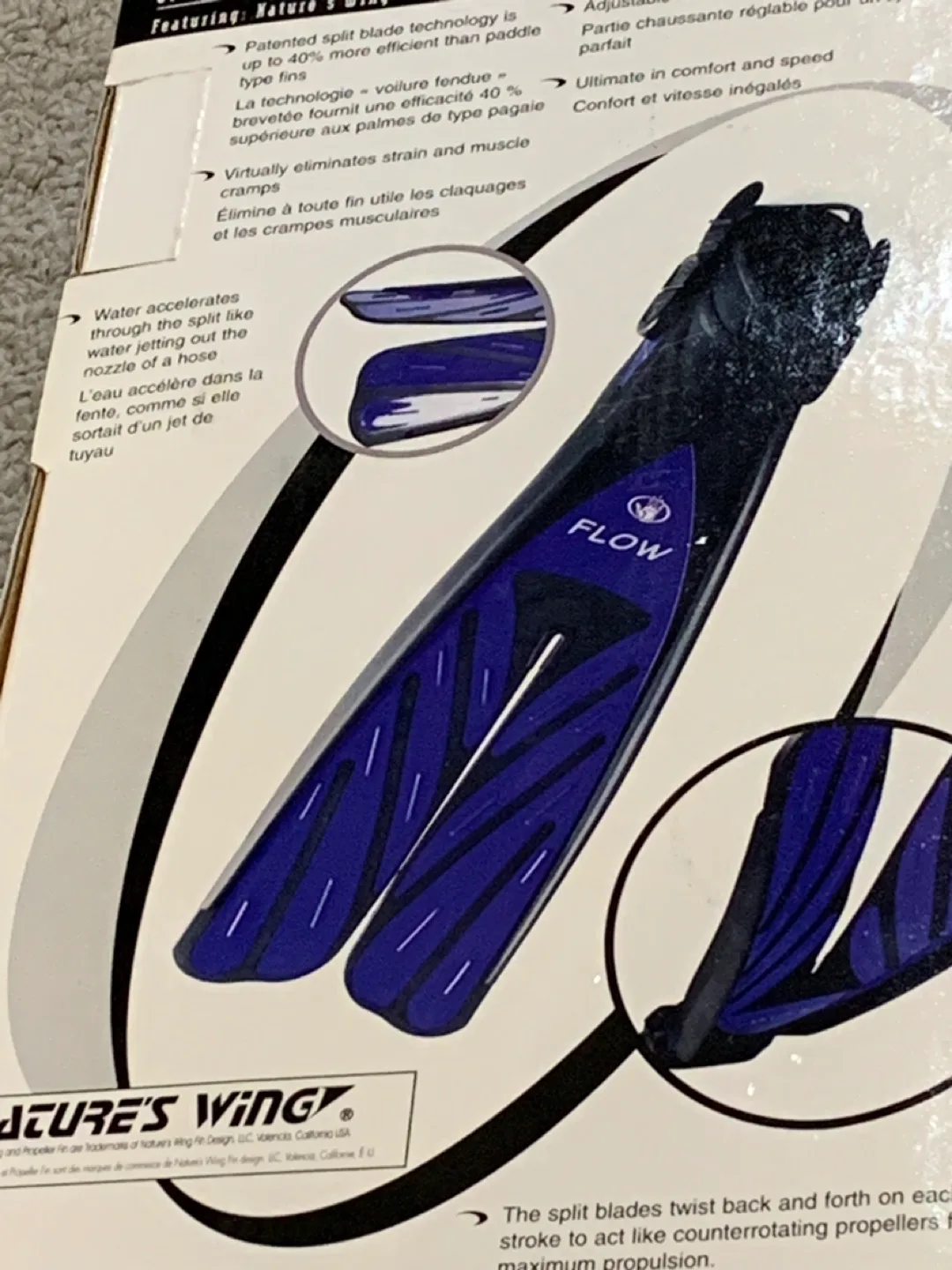 Body Glove split Flow snorkelling fins‘s image indicator(6)