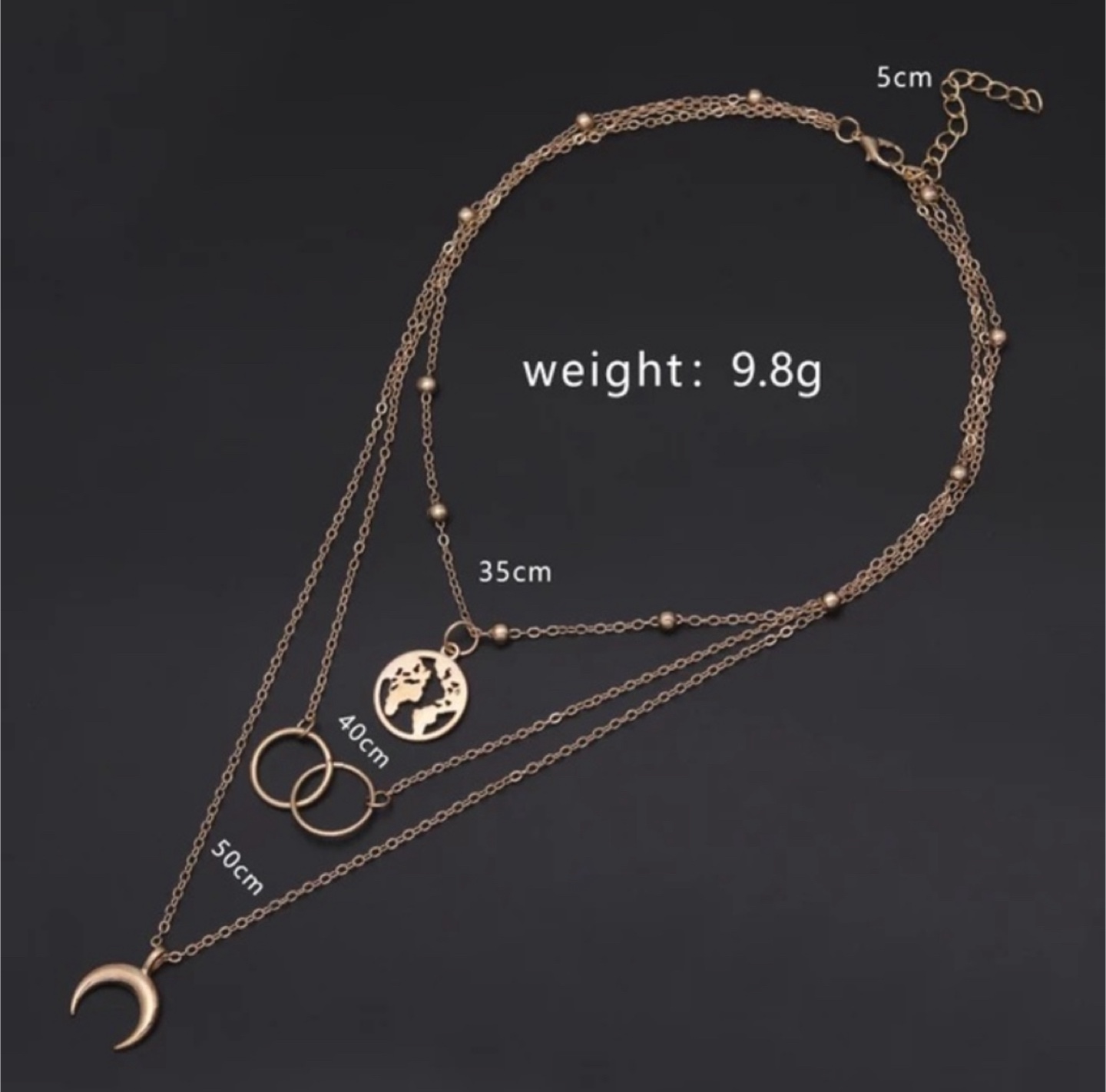 NWT Artisan multilayer necklace - photo 3