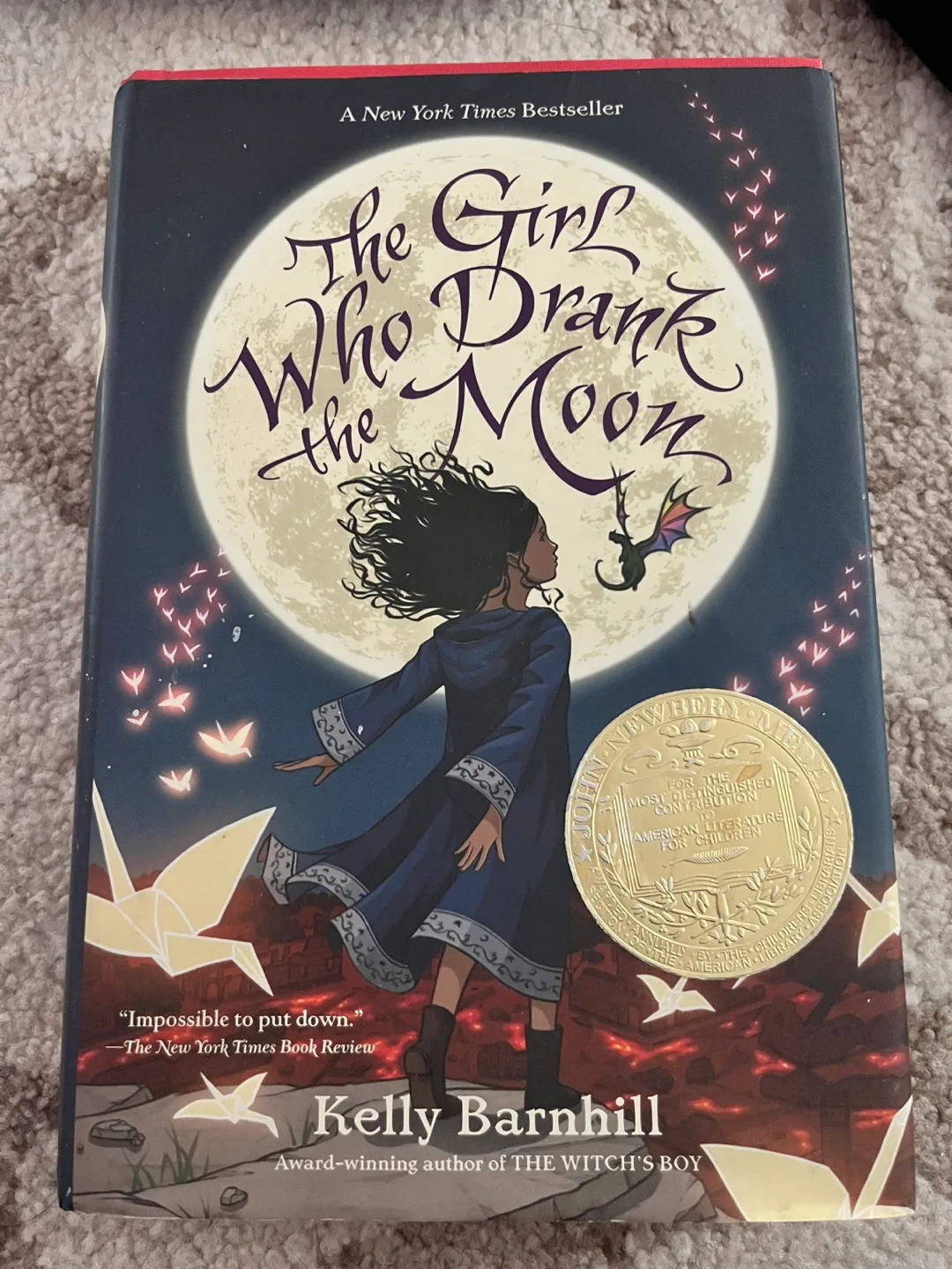 The Girl Who Drank the Moon by Kelly Barnhill thumbnail