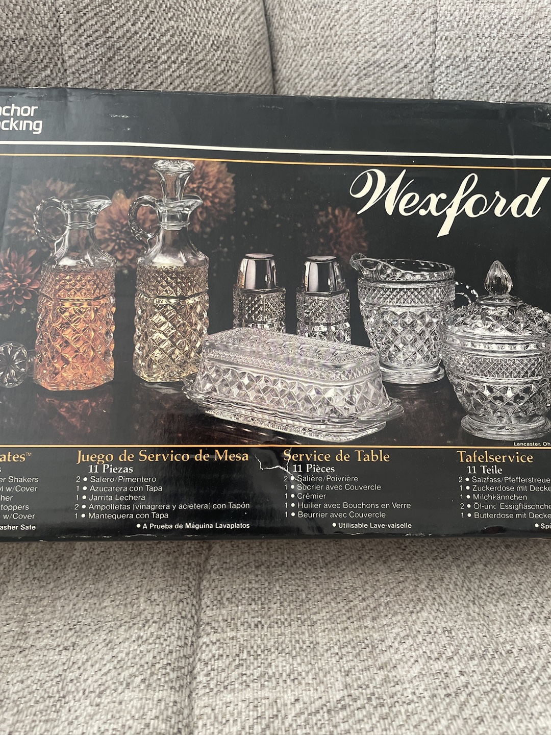 Anchor Hocking Wexford 11-Piece Table Set - photo 3