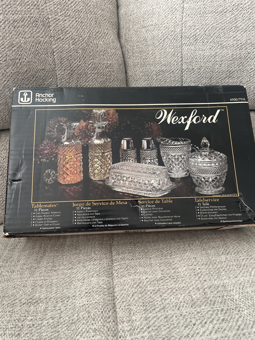 Anchor Hocking Wexford 11-Piece Table Set - photo 2