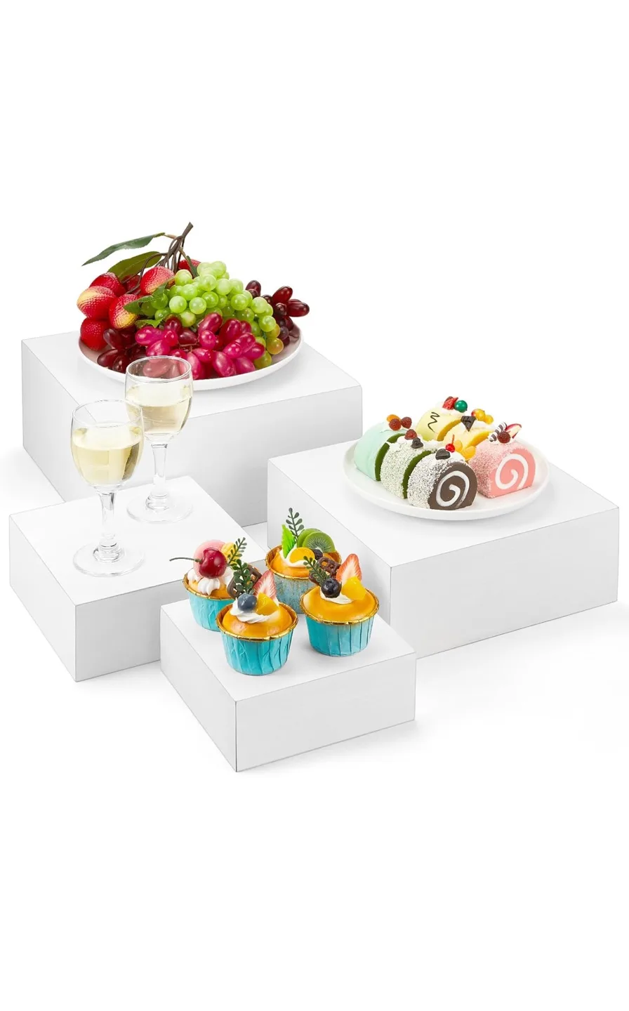 4 Pcs Buffet Risers Food Display (9", 10", 11", 12) thumbnail