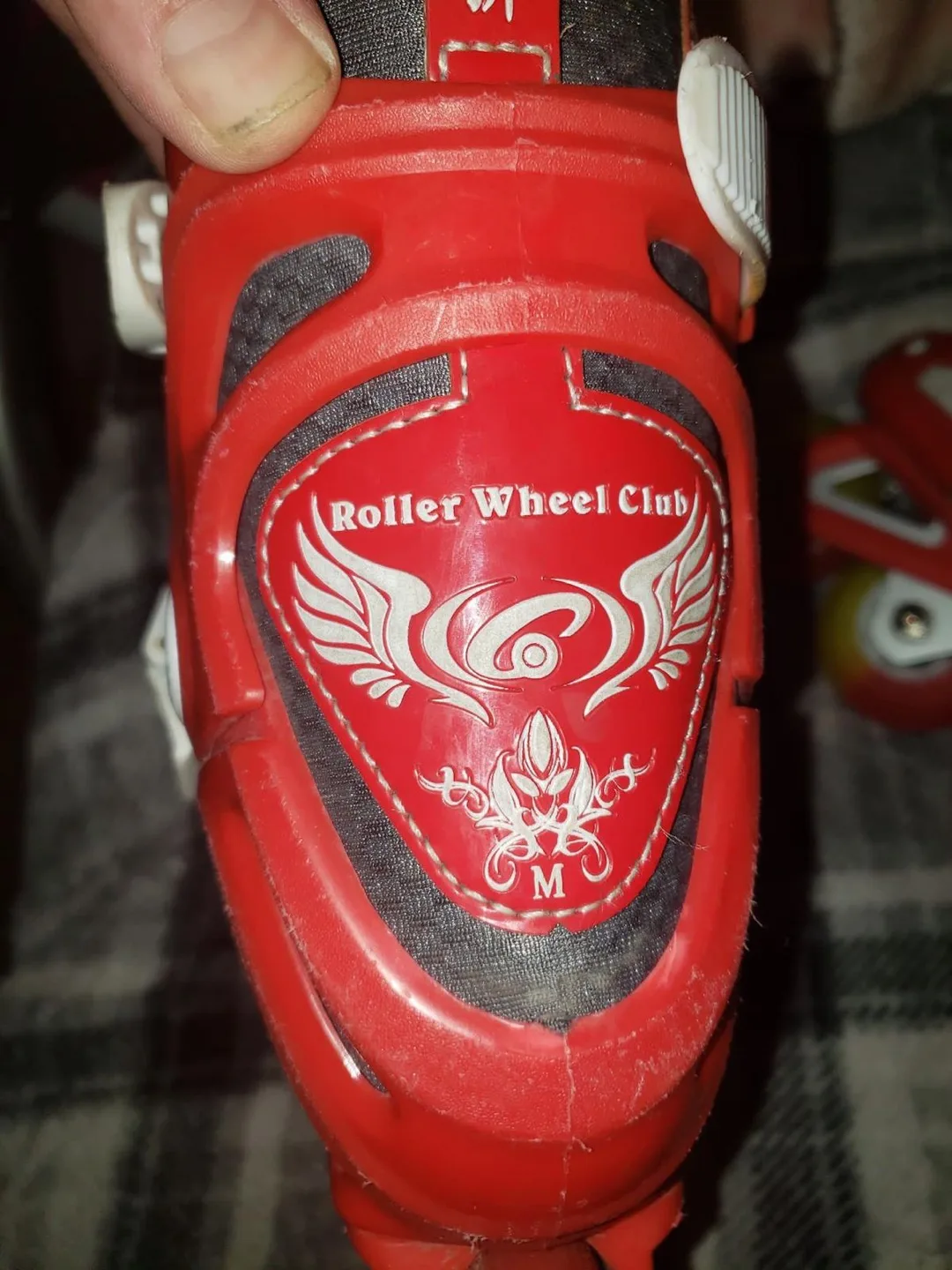 Red Roller Wheel Club Roller Skates - Size M image indicator(3)