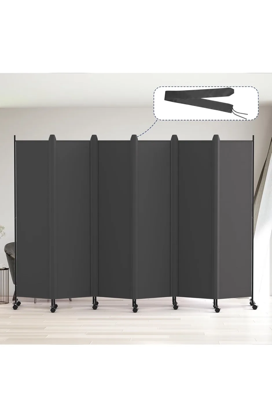 Kokorona 6 Panel Room Divider, 120'W x 72'H thumbnail