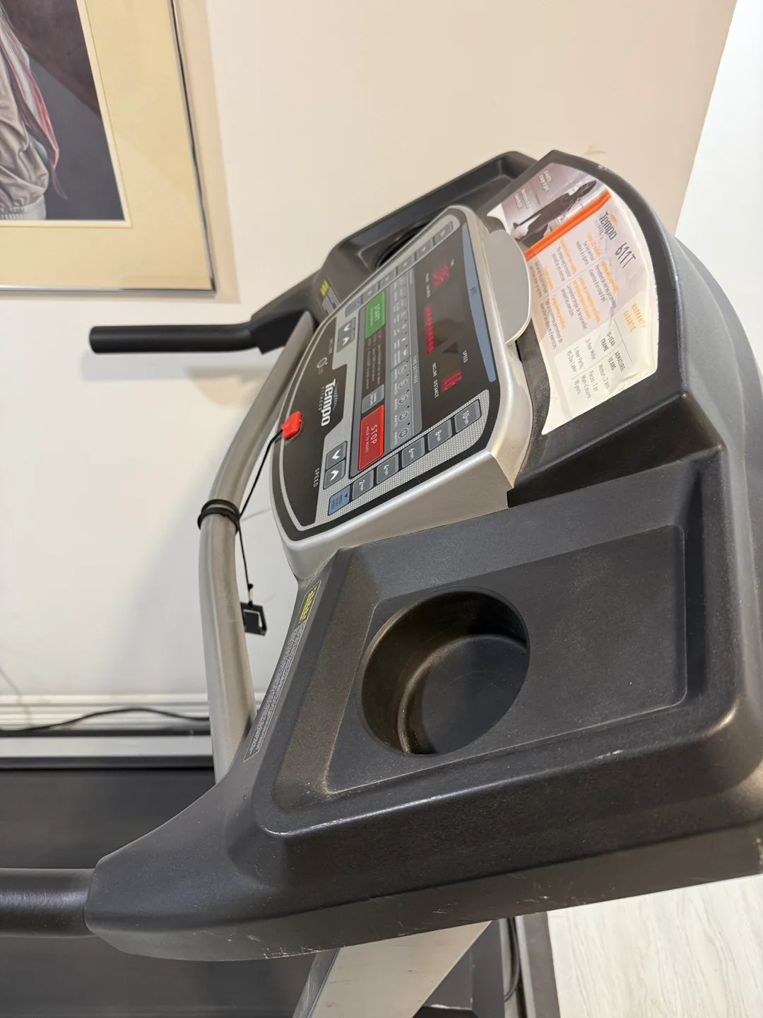 Tempo 611T Treadmill image indicator(3)