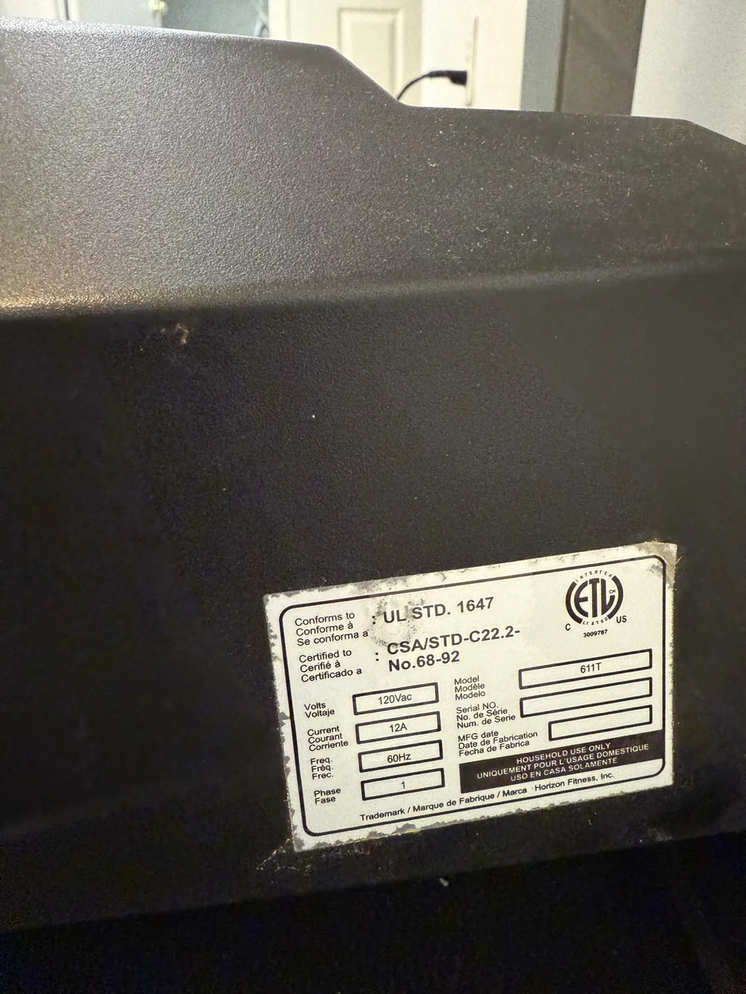 Tempo 611T Treadmill image indicator(8)