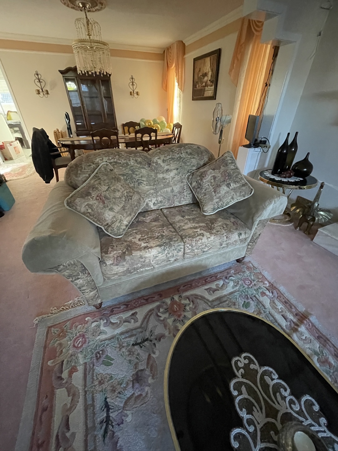 Floral Patterned Sofa Set - photo 5