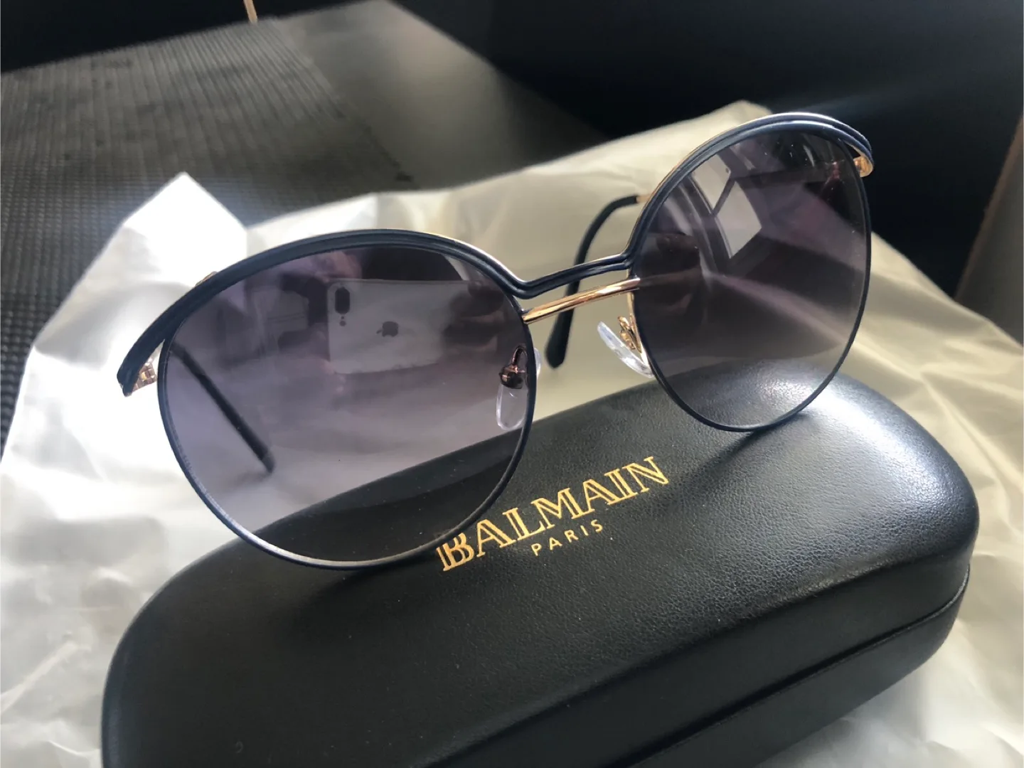 Balmain Paris Sunglasses with Case thumbnail