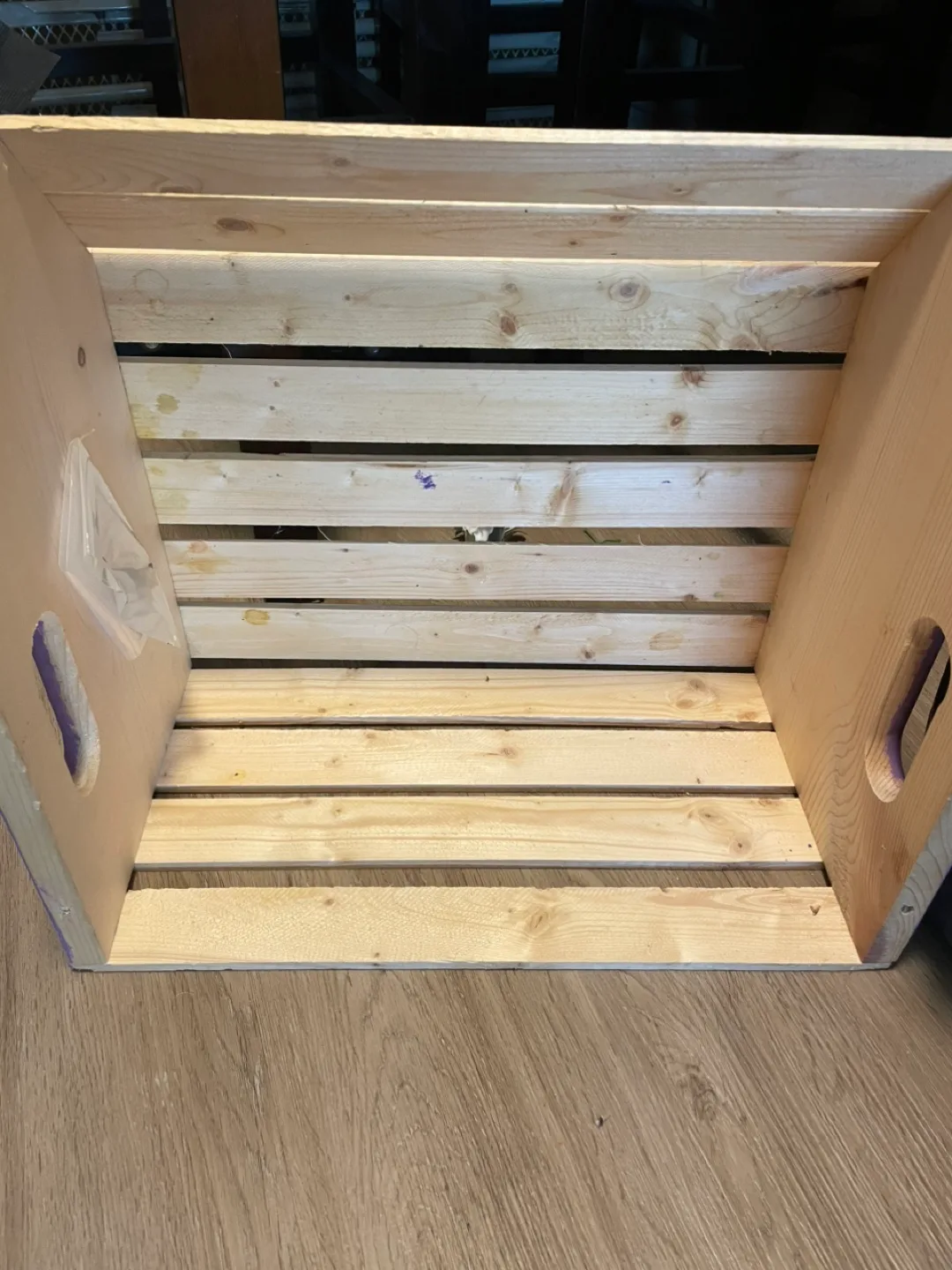 Arts & Craft Supplies and 1/2 wooden house thumbnail