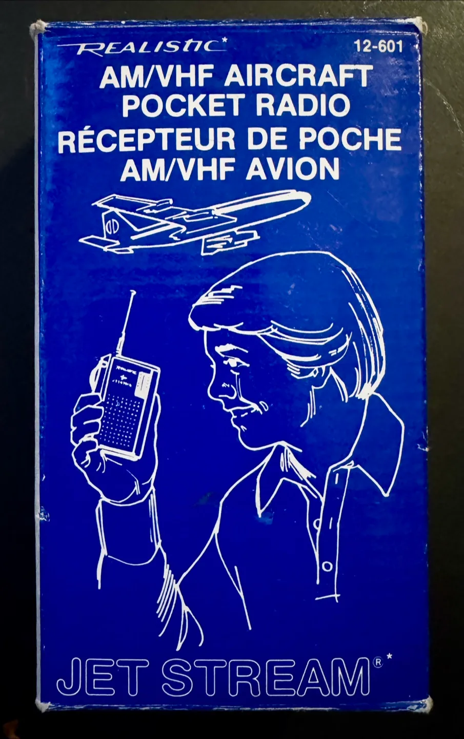 Realistic Jet Stream AM/VHF Aircraft Pocket Radio thumbnail