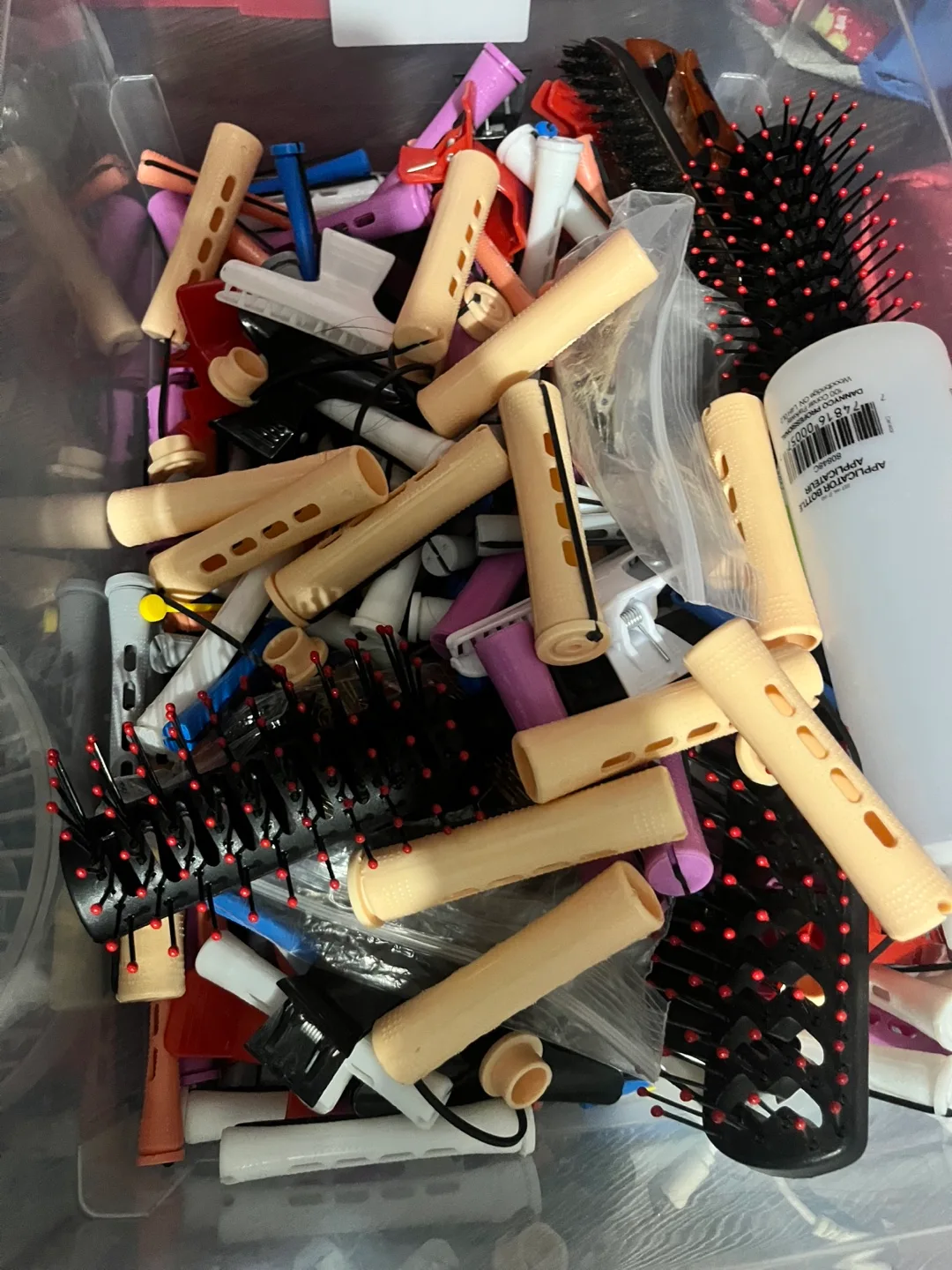 Hair Curlers & Brushes Lot thumbnail