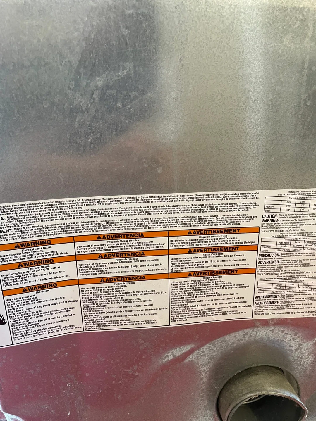 Inglis Standard Square Dryer image indicator(3)