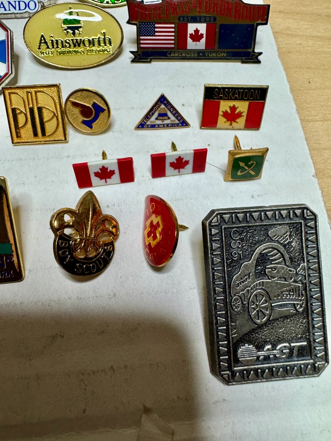 Collection of Vintage Souvenir Pins image indicator(5)