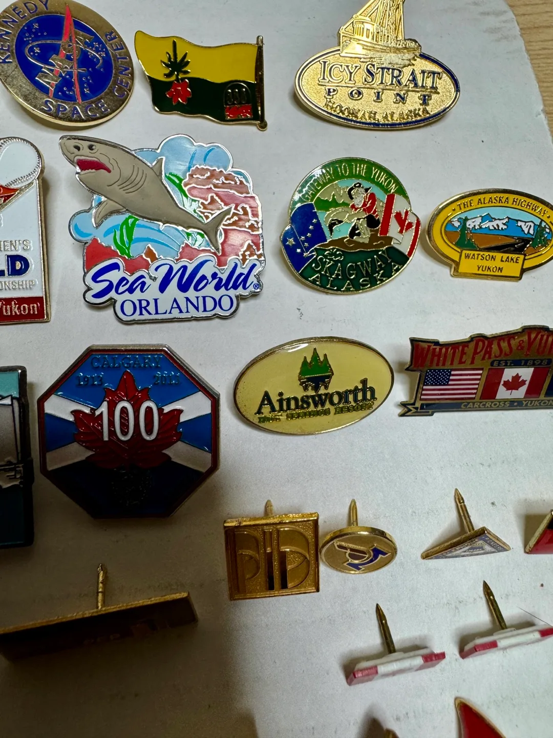 Collection of Vintage Souvenir Pins image indicator(4)