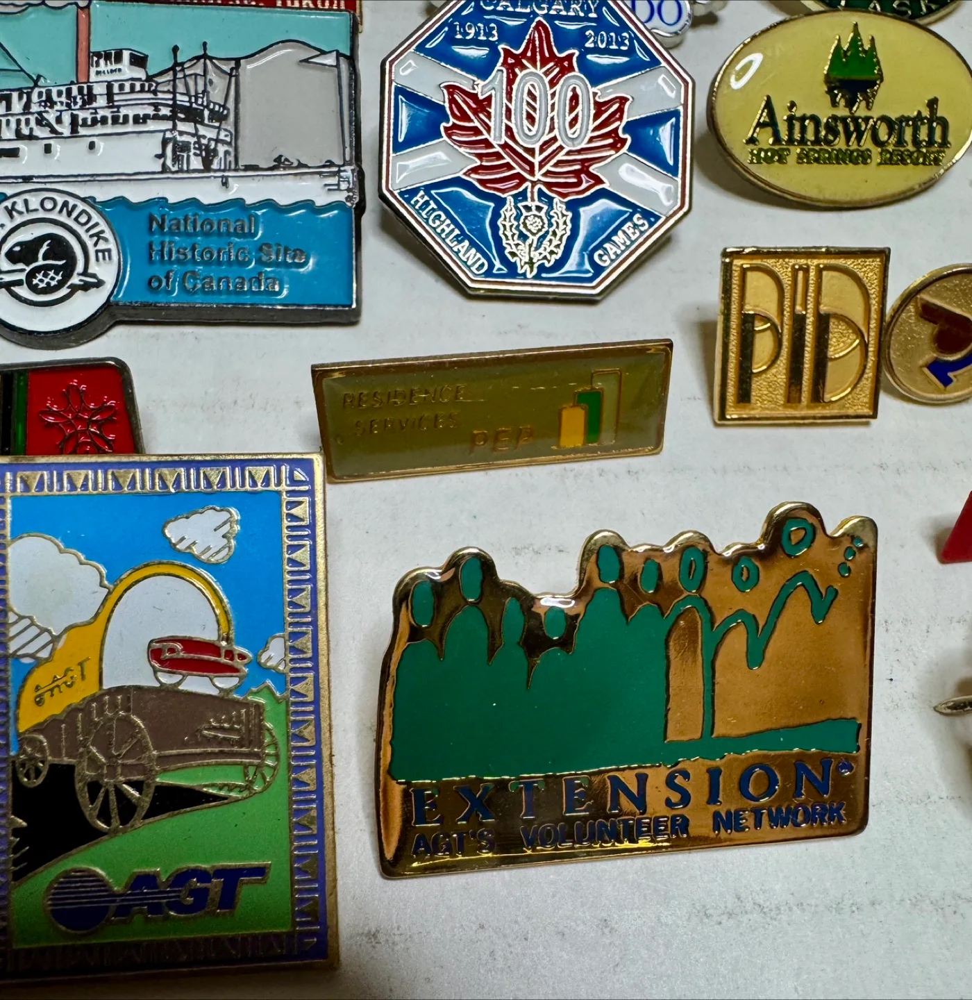 Collection of Vintage Souvenir Pins image indicator(6)