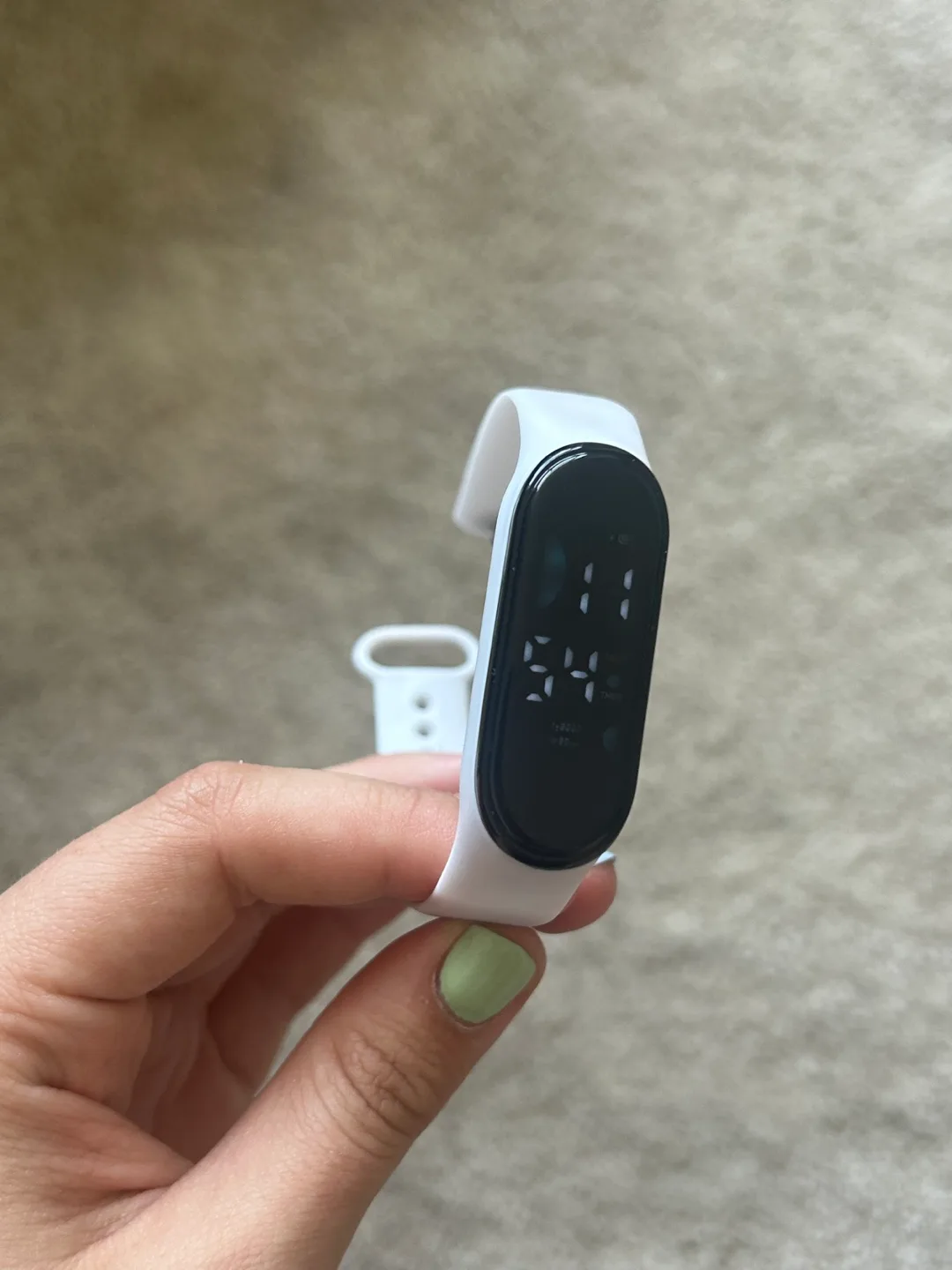 White Fitness Tracker thumbnail