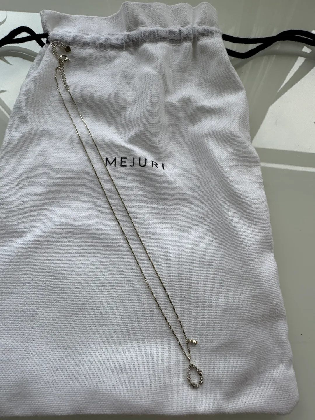 Sterling Silver 925 Necklace with CZ thumbnail