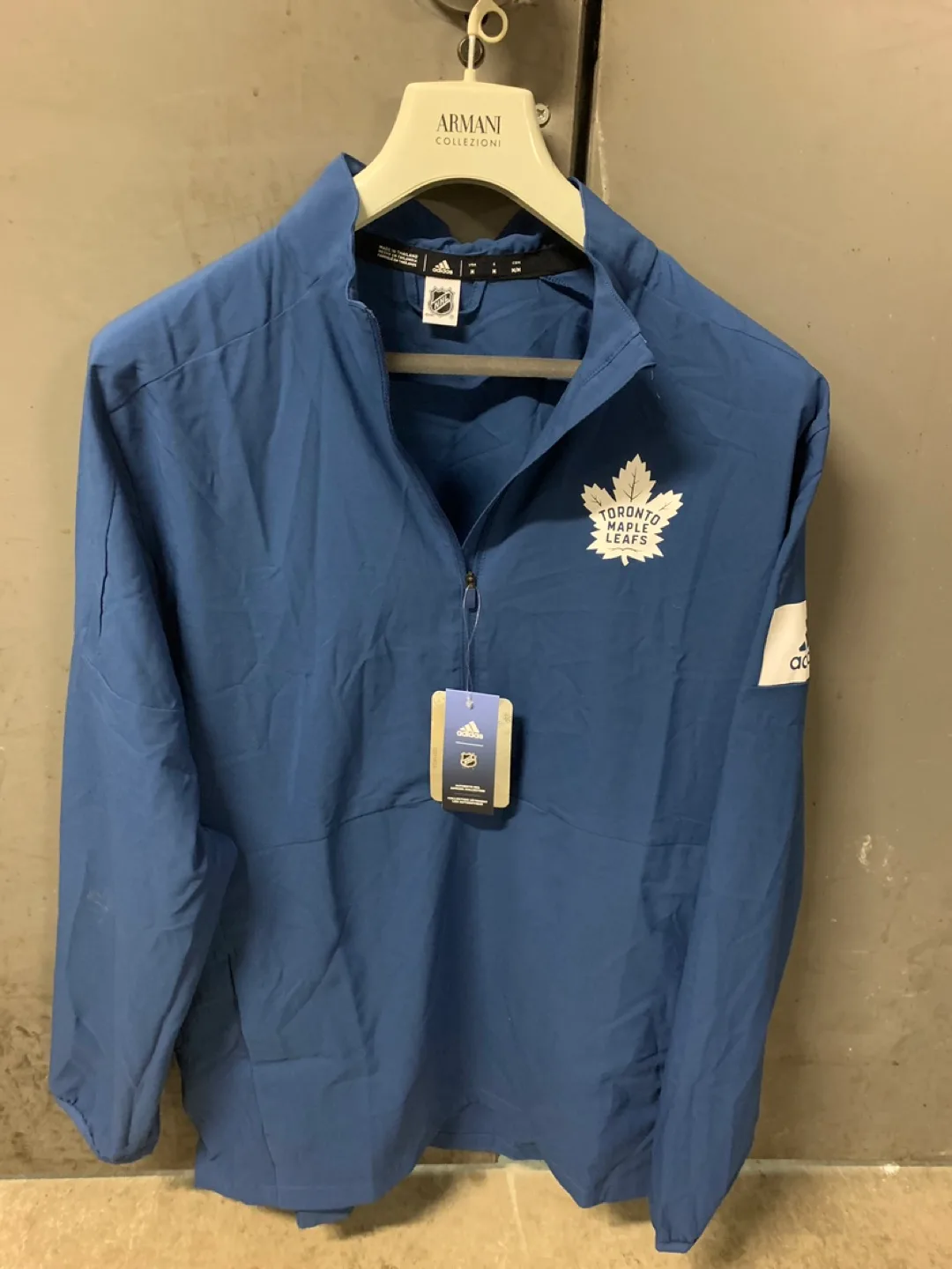 Adidas Toronto Maple Leafs GameMode 1/4 LS - M thumbnail