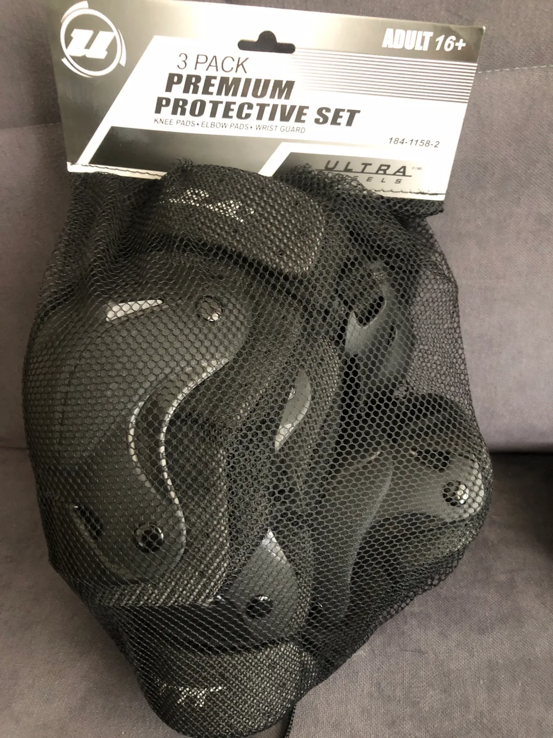 Warrior Ultra 3 Pack Premium Protective Set - Adult 16+