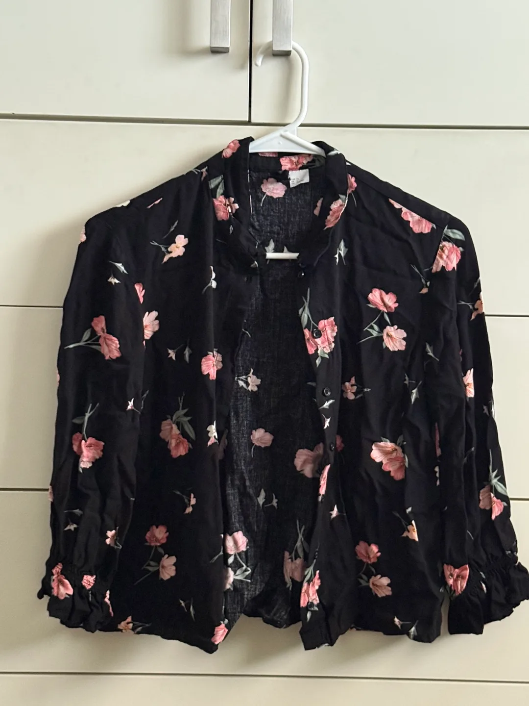 Divided Floral Blouse - Size 4 thumbnail