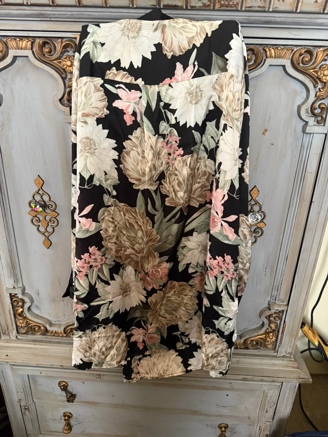 Anne Klein Floral Dress - Size M thumbnail