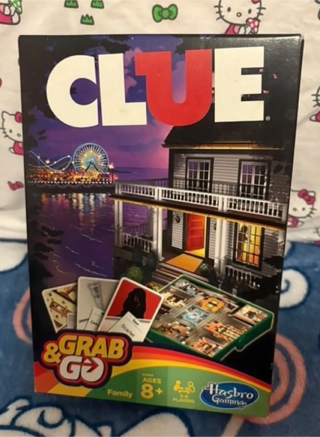 Clue Grab & Go Travel Board Game thumbnail