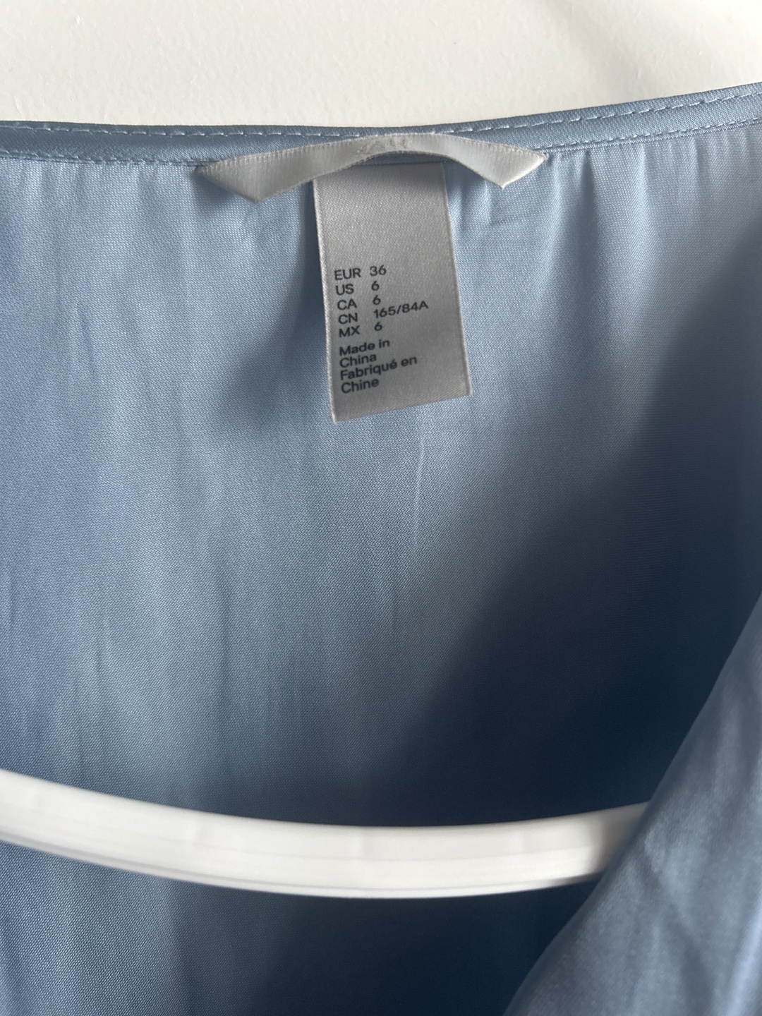 H&M Blue Blouse - Size US 6 - photo 2