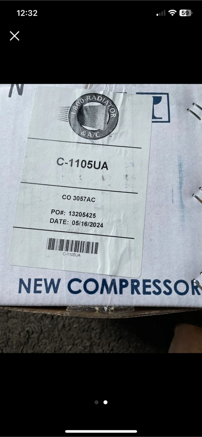 New UAC AC Compressor C-1105UA image indicator(2)