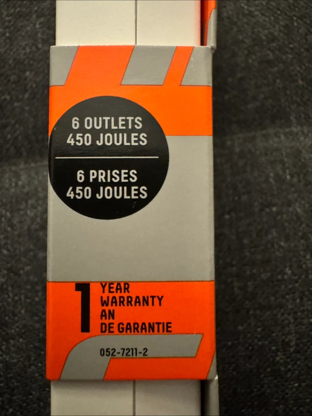 Certified 6-Outlet Surge Protector Power Bar image indicator(2)