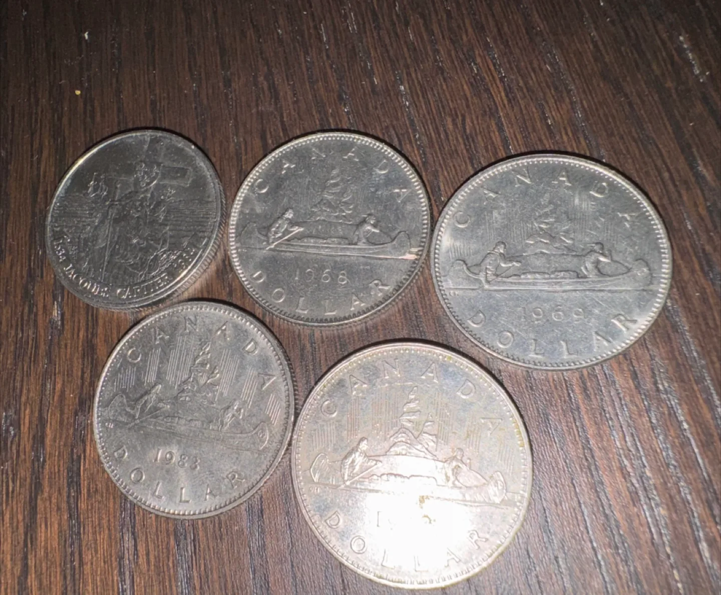 Mixed Lot of Collectible Canadian Coins image indicator(8)