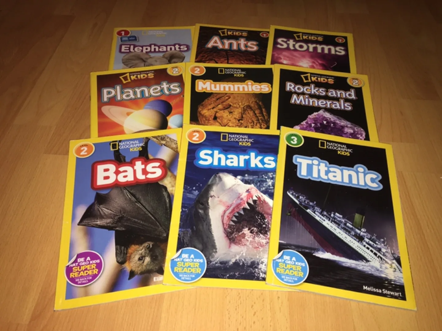 National Geographic Kids Readers - Set of 9 books thumbnail