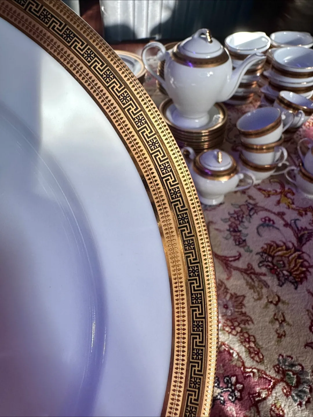 Dinnerware Set - Gold Plated thumbnail