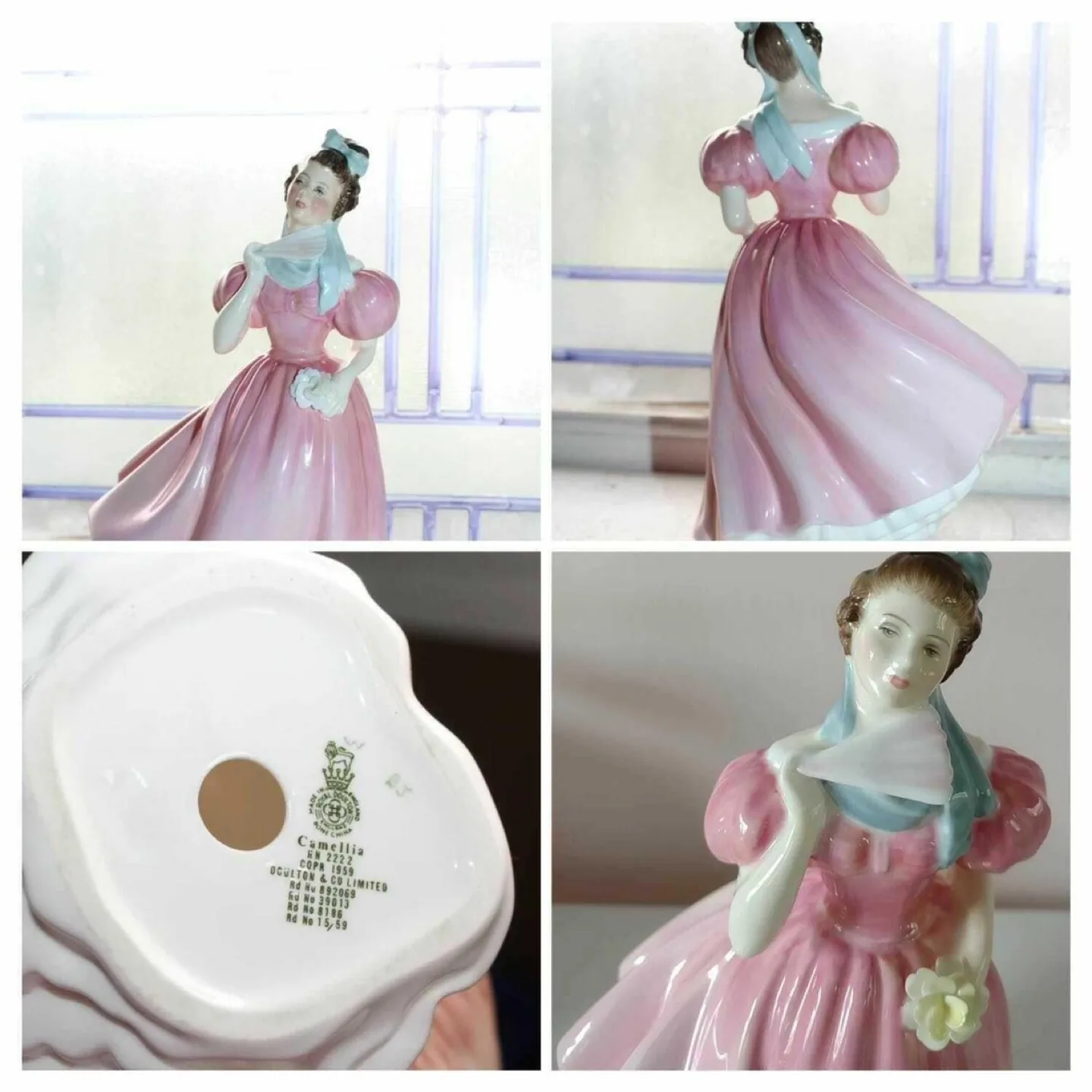 Royal Doulton Camellia Figurine HN 2222 thumbnail