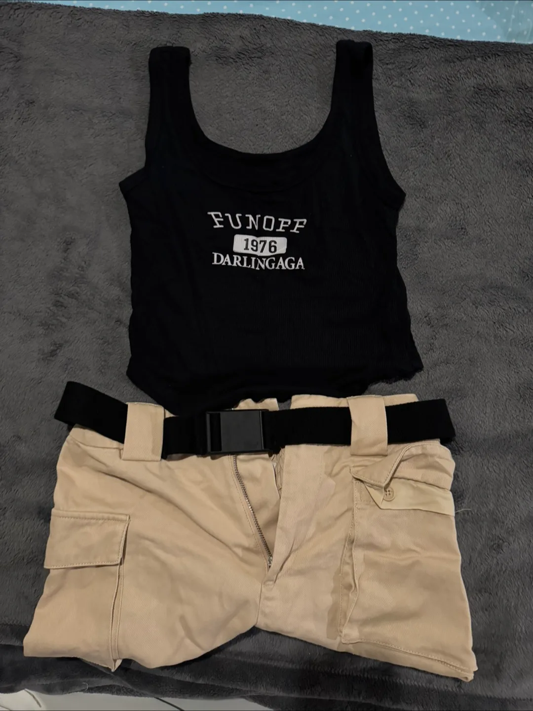 Tna Cargo Belted Shorts - Size S image indicator(3)