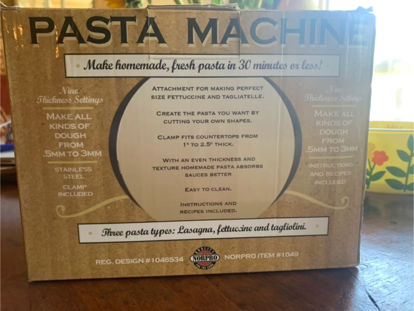 Norpro Pasta Machine - Make Fresh Pasta! image indicator(3)