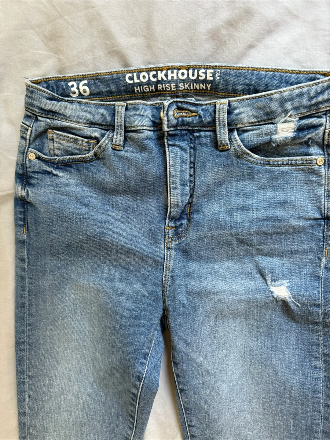 Clockhouse High Rise Skinny Jeans Size 36 thumbnail