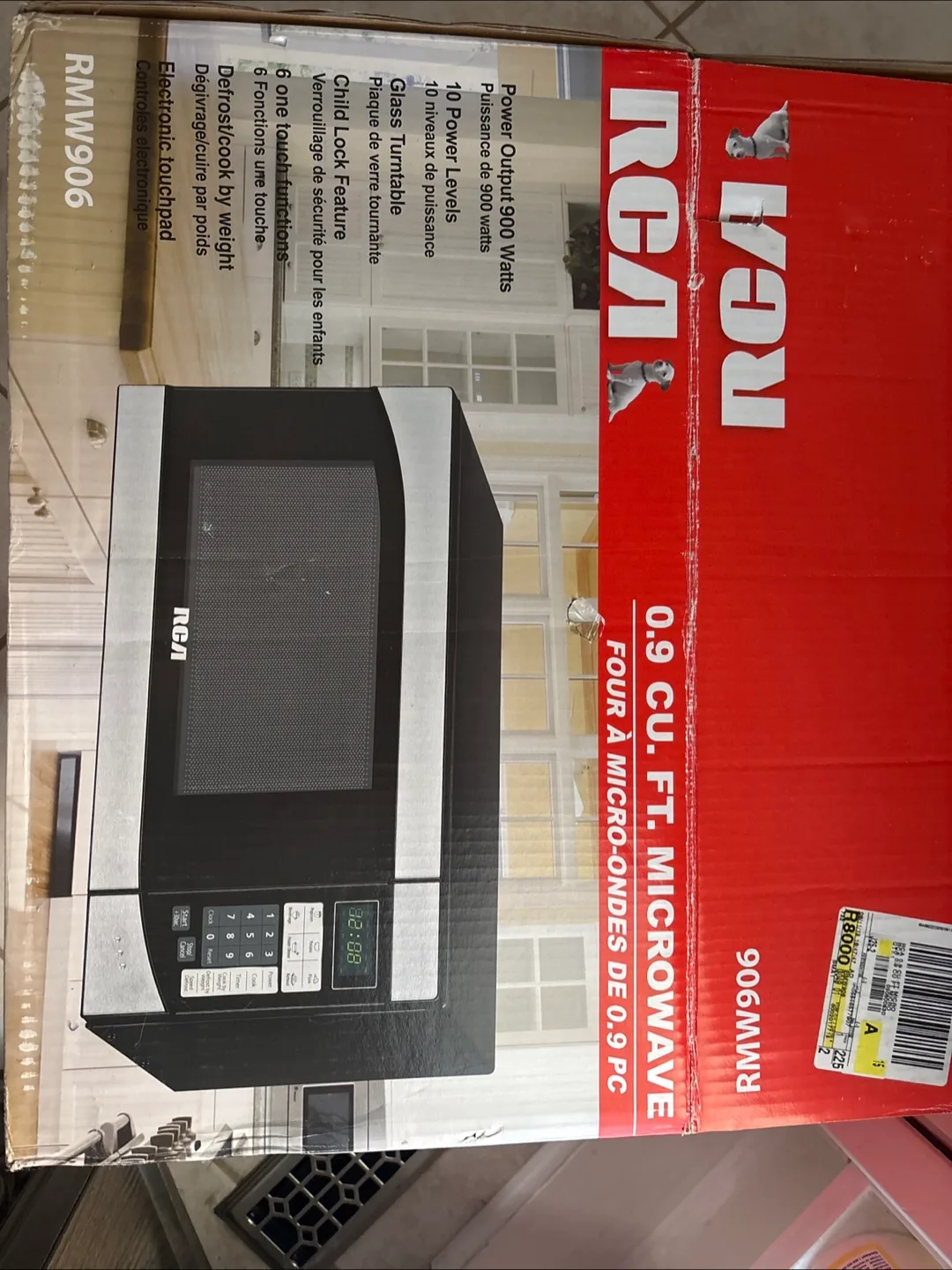 RCA 0.9 Cu. Ft. Microwave - Model RMW906 thumbnail