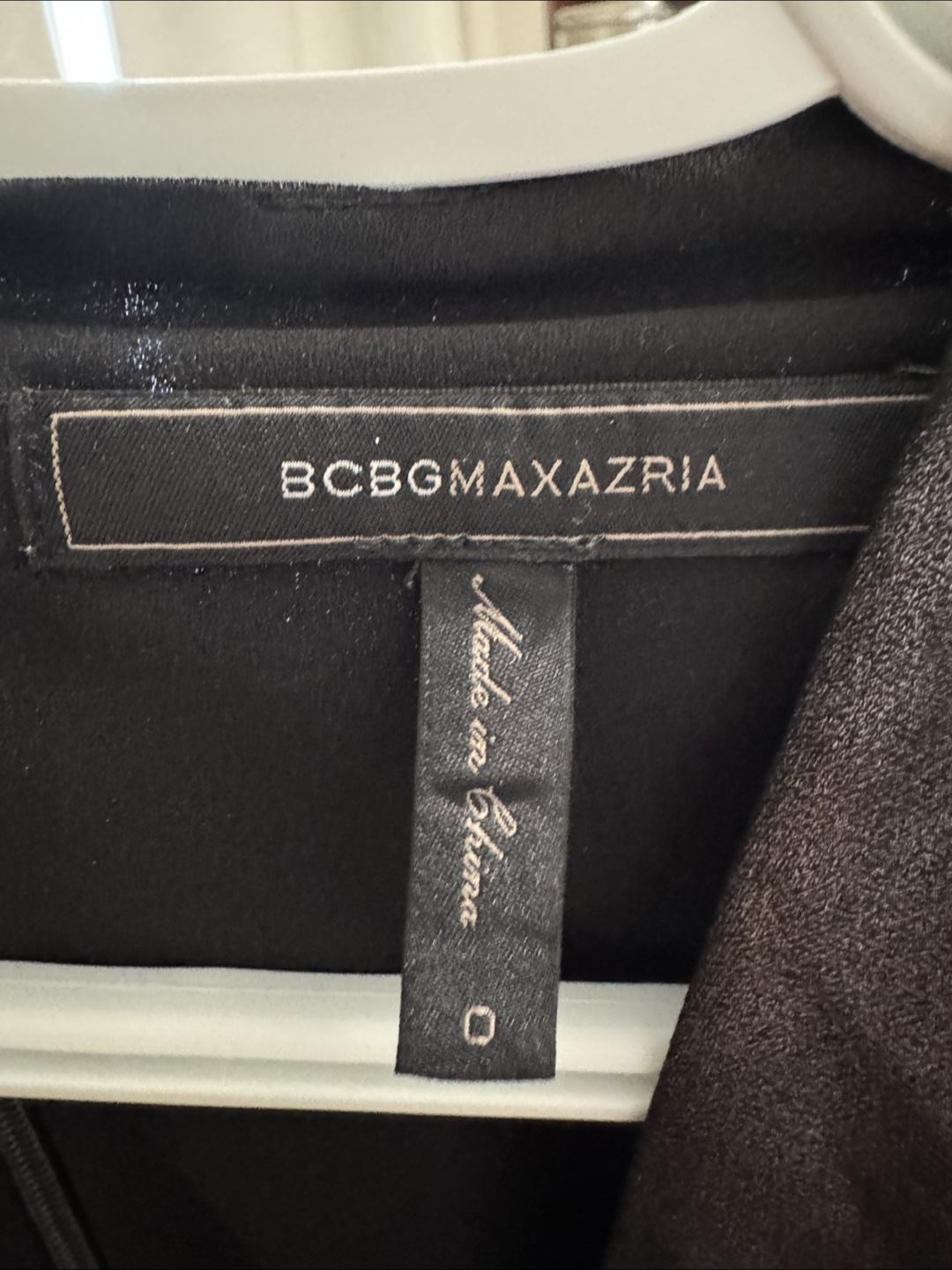 BCBGMAXAZRIA Black Dress - Size 0 - photo 4
