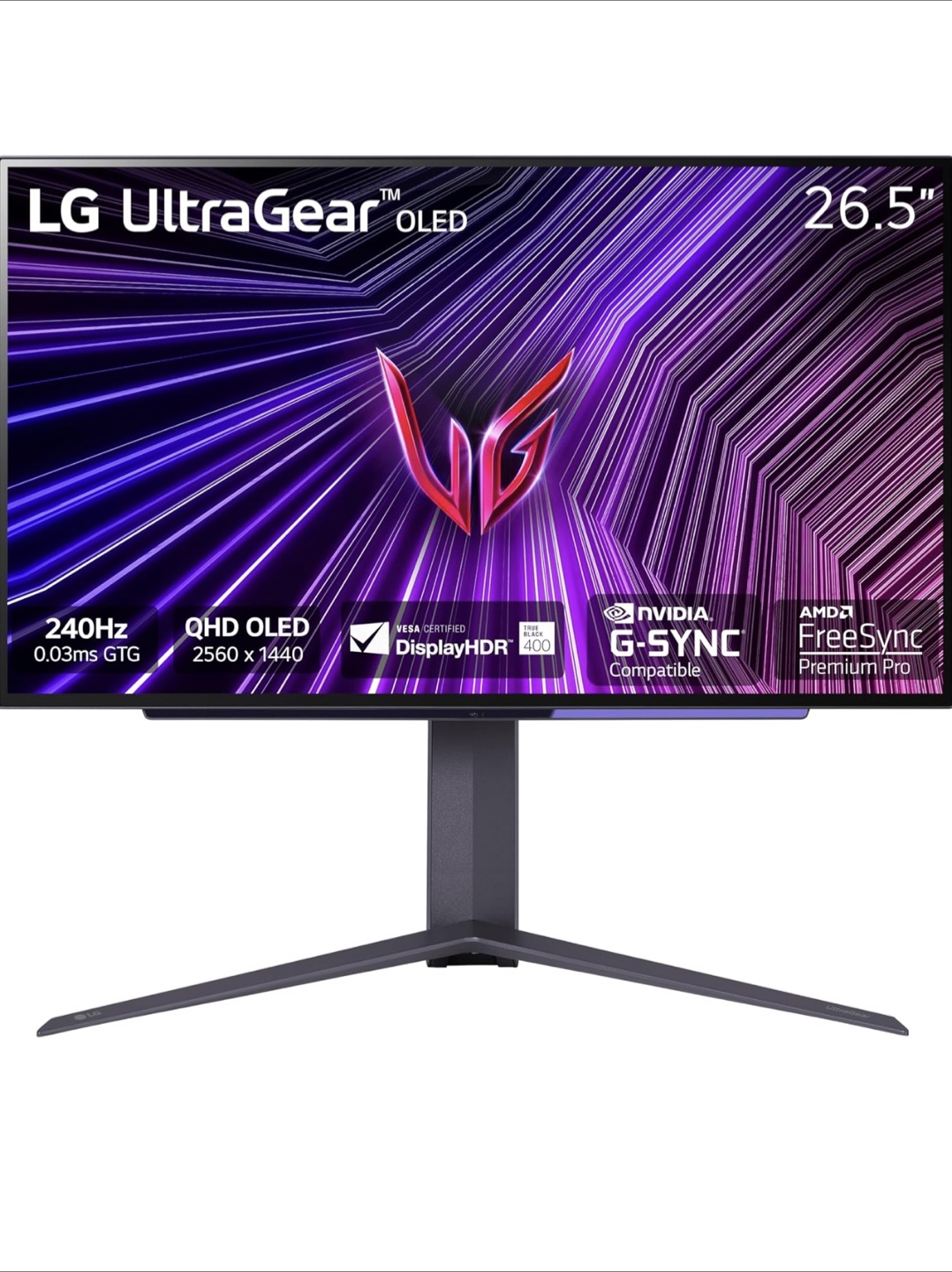 LG UltraGear OLED 27" Gaming Monitor 27GR95QE