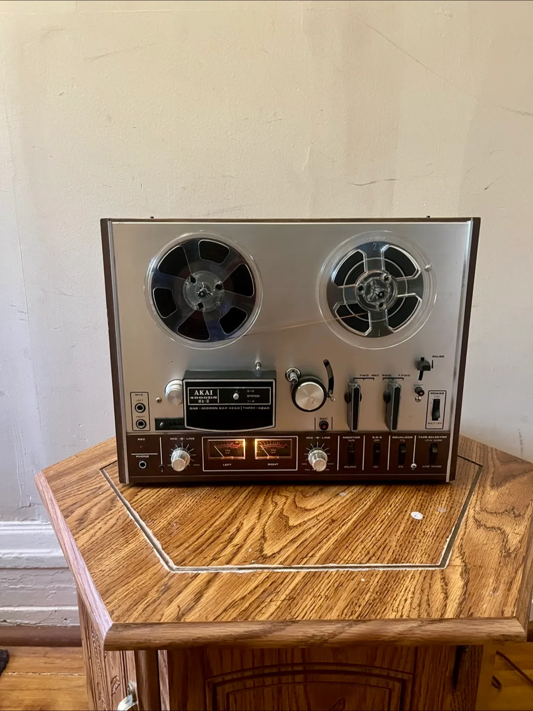 AKAI 4000DS MKII 4 Track Reel to Reel Tape Machine MIJ thumbnail