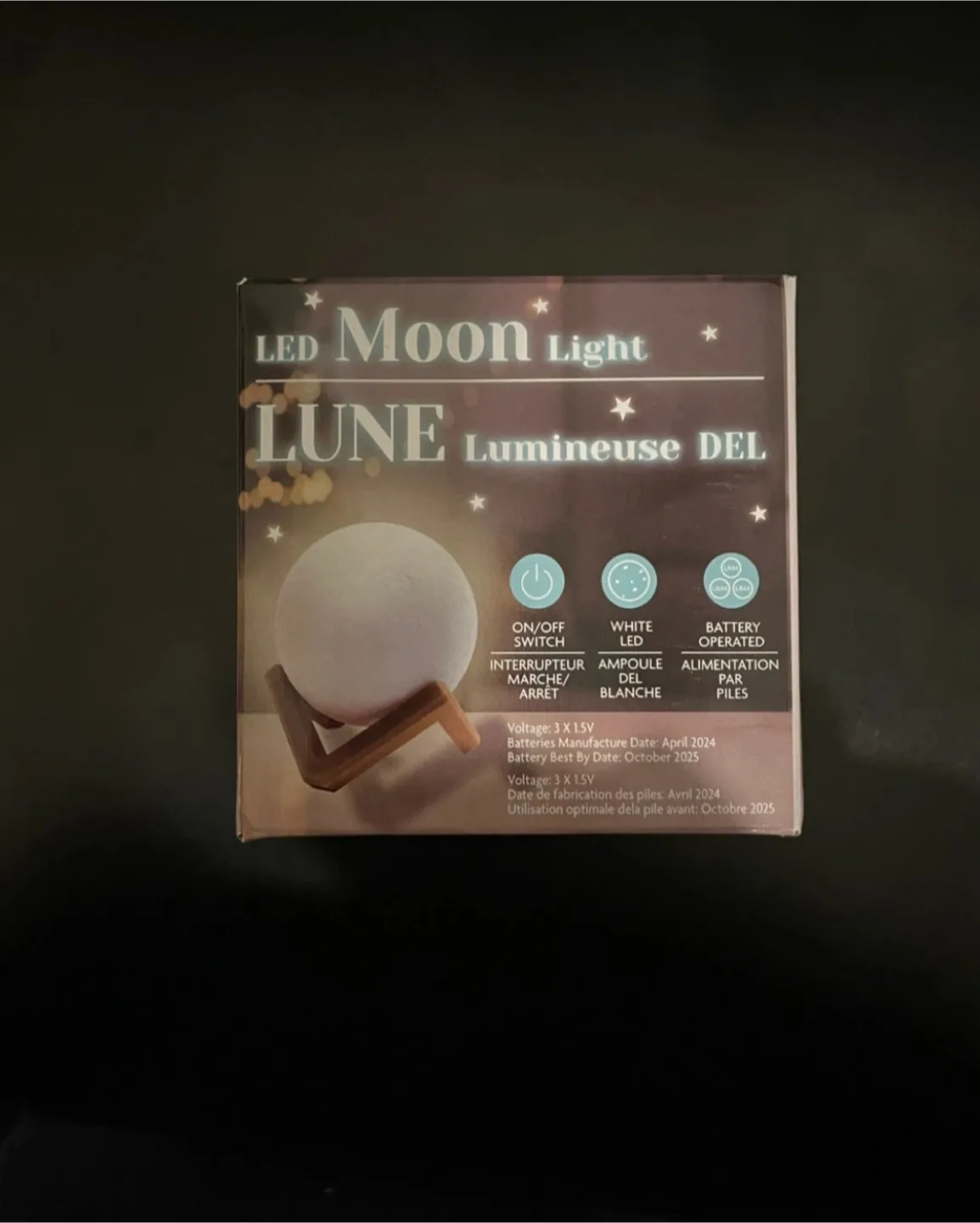 Small LED Moon Light image indicator(3)