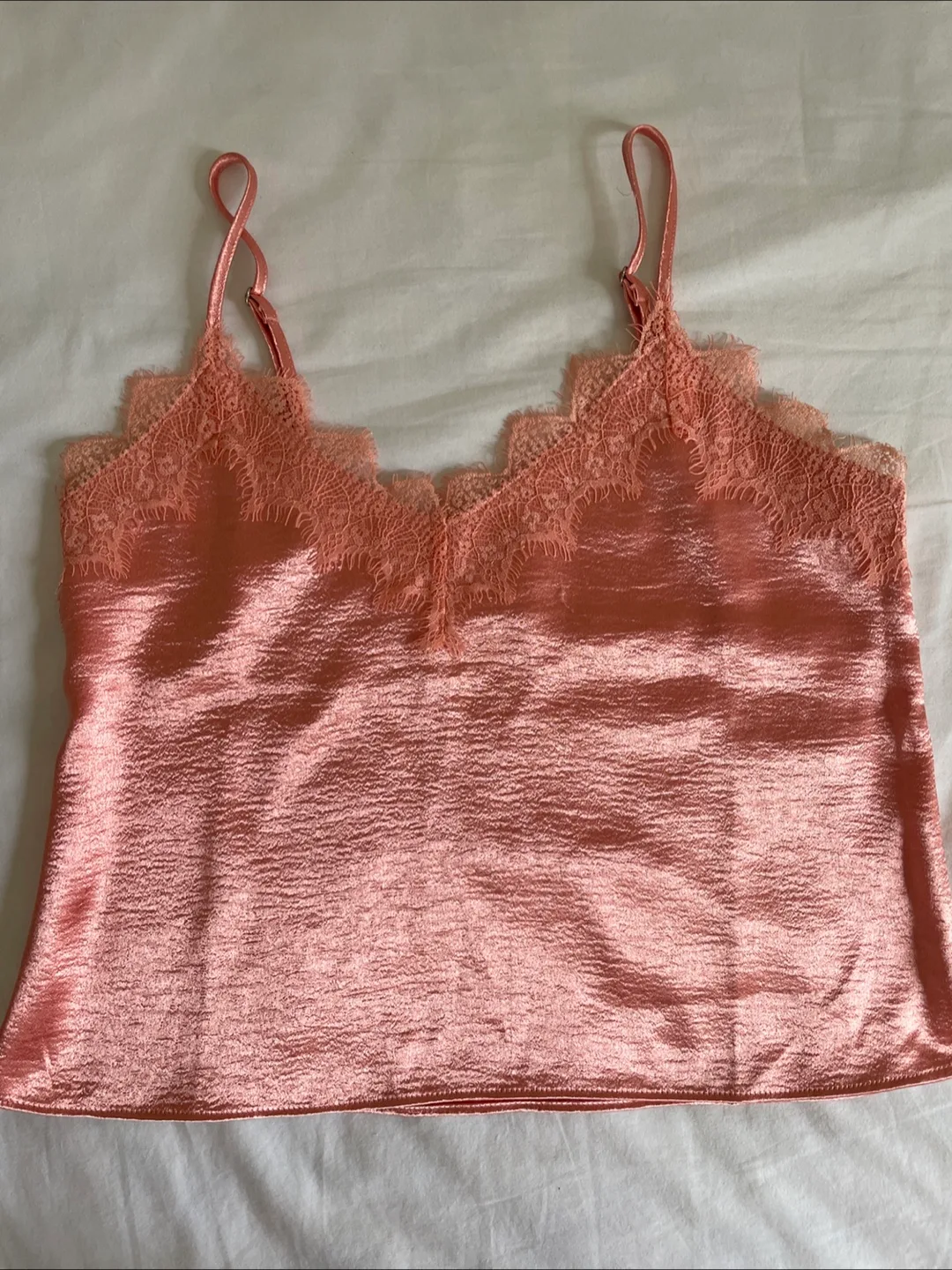Forever 21 Pink Cami Top - Size S thumbnail