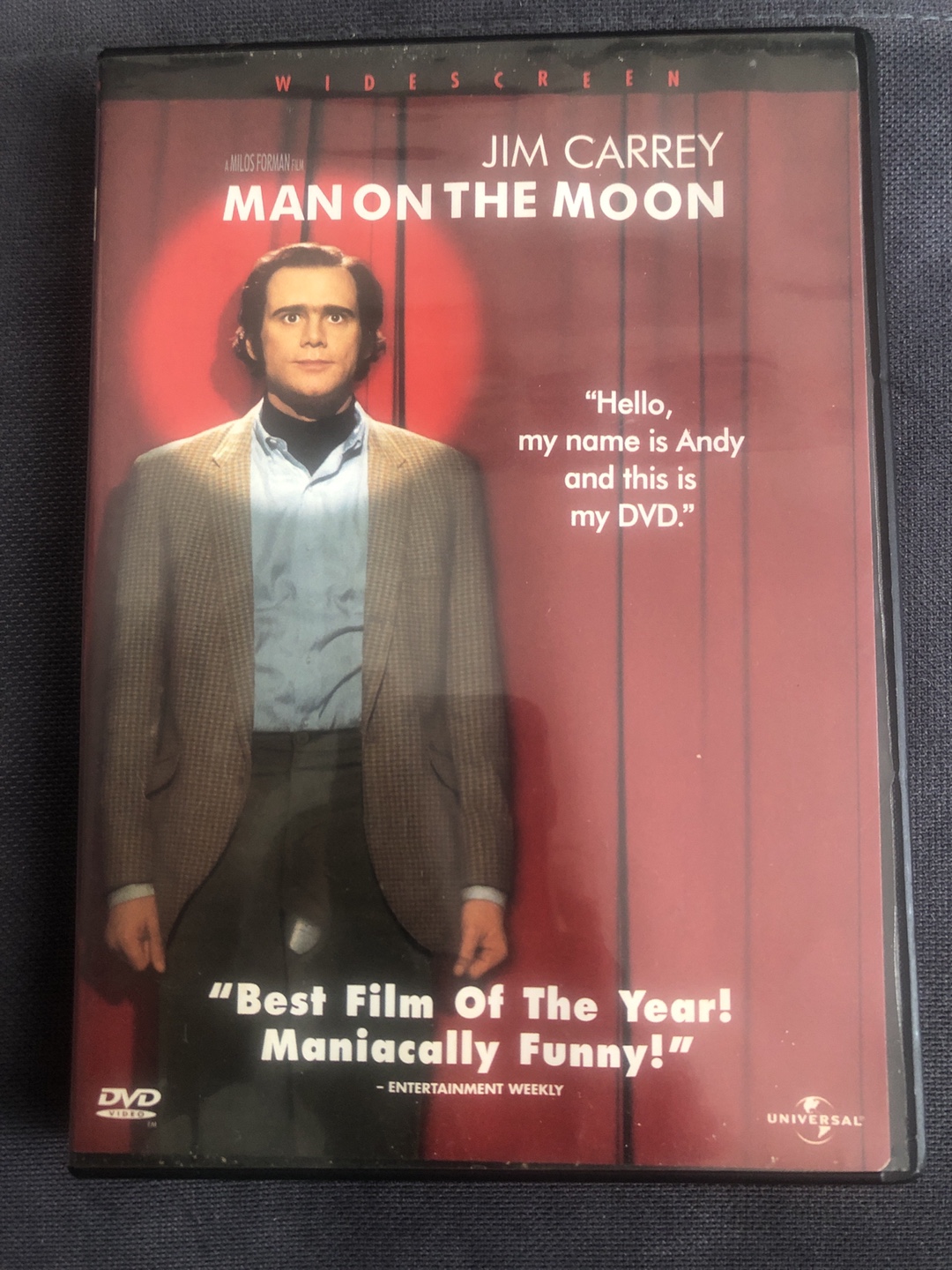 Man on the Moon - Jim Carrey DVD